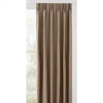 Leen Bakker Gordijnstof Vince - Taupe aanbieding