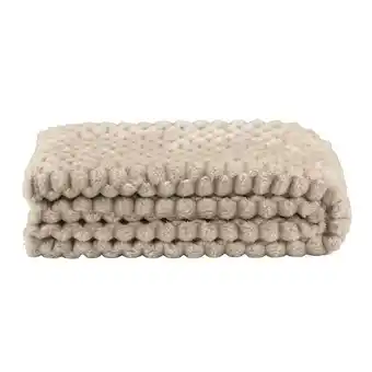 Leen Bakker Plaid Cynthia - ivoor - 130x170 cm aanbieding