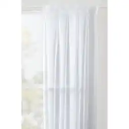 Leen Bakker Gordijn Lisa - wit - 280x140 cm (1 stuk) aanbieding