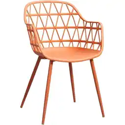 Leen Bakker Terrasstoel Frejus - kunststof/terracotta aanbieding