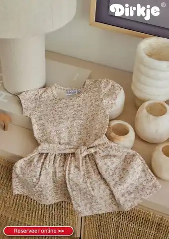 Jola Mode Baby meisje jurk dirkje zand aanbieding