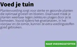 Intratuin Voed je tuin aanbieding