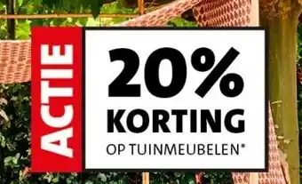 Intratuin 20% KORTING OP TUINMEUBELEN* aanbieding