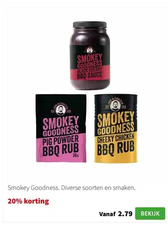 Intratuin Smokey Goodness. Diverse soorten en smaken. aanbieding