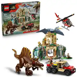 Intertoys LEGO Jurassic World Spinosaurus en Quetzalcoatlus luchtmissie 76976 aanbieding