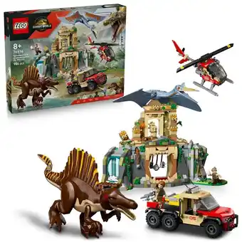 Intertoys LEGO Jurassic World Spinosaurus en Quetzalcoatlus luchtmissie 76976 aanbieding