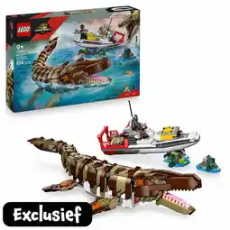 Intertoys LEGO Jurassic World bouwbare Mosaurus bootmissie 76974 aanbieding