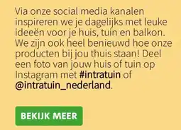 Intratuin INTRATUIN BIJ JOU THUIS aanbieding