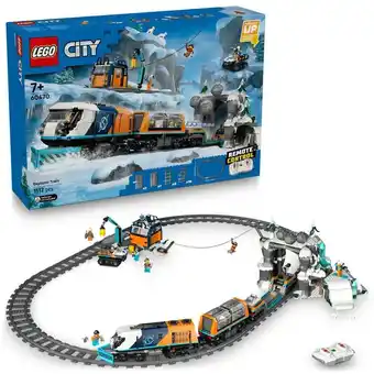 Intertoys LEGO CITY onderzoekstrein op de Noordpool 60470 aanbieding