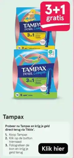 Etos Tampax aanbieding