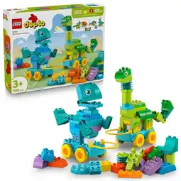 Intertoys LEGO DUPLO 3-in-1 dinosaurussen op wielen 10451 aanbieding