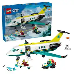 Intertoys LEGO CITY ambulancevliegtuig 60465 aanbieding