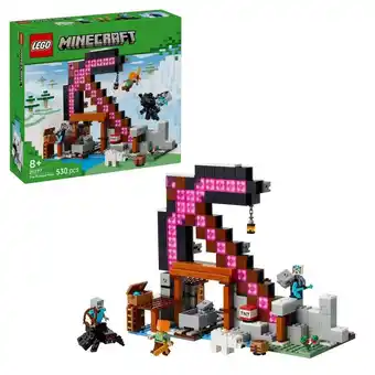 Intertoys LEGO Minecraft de pikhouweelmijn 21277 aanbieding