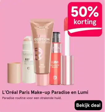 Etos L'Oréal Paris Make-up Paradise en Lumi aanbieding