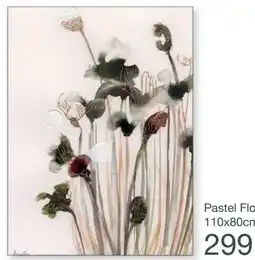 IN.HOUSE Pastel Flowers aanbieding