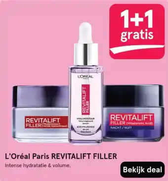 Etos L'oréal paris revitalift filler aanbieding