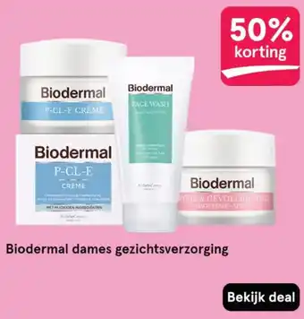 Etos Biodermal dames gezichtsverzorging aanbieding