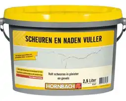 Hornbach HORNBACH Scheuren en naden vuller 2,5 l aanbieding