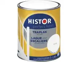 Hornbach HISTOR Perfect Finish Traplak wit 750 ml aanbieding