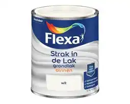 Hornbach FLEXA Strak in de lak grondlak binnen wit 750 ml aanbieding