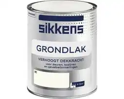 Hornbach SIKKENS Grondlak buiten wit 750 ml aanbieding