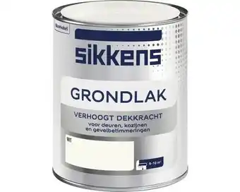 Hornbach SIKKENS Grondlak buiten wit 750 ml aanbieding
