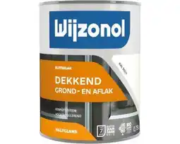 Hornbach WIJZONOL Grond- en aflak in één halfglans RAL 9001 750 ml aanbieding
