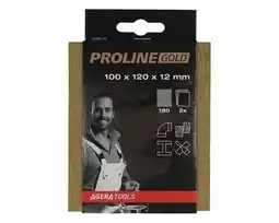 Hornbach PROLINE GOLD Soft pad P180 100x120x12 mm aanbieding