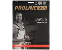 Hornbach PROLINE GOLD Schuurpapier waterproof zwart P240/400/600 aanbieding