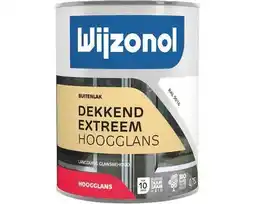 Hornbach WIJZONOL Dekkend extreem hoogglanslak RAL 9016 750 ml aanbieding