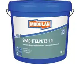 Hornbach MODULAN 5004 Spachtelputz korrelgrootte 1,0 mm 15 kg aanbieding