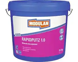 Hornbach MODULAN 5000 Rapidputz korrelgrootte 1,0 mm 15 kg aanbieding