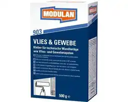 Hornbach MODULAN 903 Behanglijm Technisch voor vlies- en glasweefselbehang 500 g geschikt voor 20 m² aanbieding
