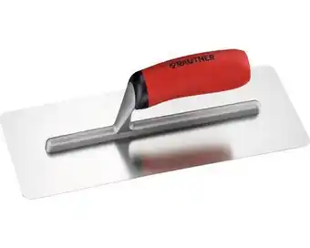Hornbach RAUTNER Plakspaan gebogen edelstaal 305x120 mm aanbieding