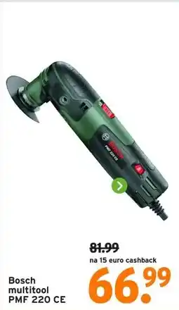 GAMMA Bosch multitool PMF 220 CE aanbieding