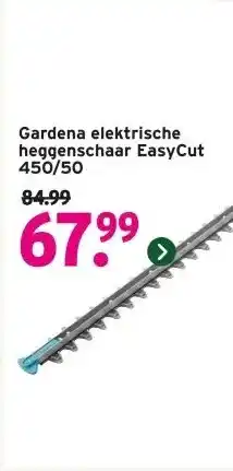 GAMMA Gardena elektrische heggenschaar EasyCut 450/50 aanbieding