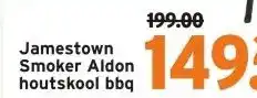 GAMMA Jamestown Smoker Aldon houtskool bbq aanbieding