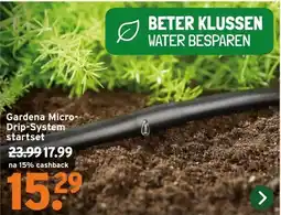 GAMMA Gardena Micro- Drip-System startset aanbieding