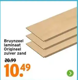 GAMMA Bruynzeel laminaat Origineel zuiver zand aanbieding