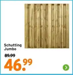 GAMMA Schutting Jumbo aanbieding