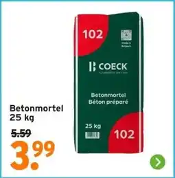 GAMMA Betonmortel 25 kg aanbieding