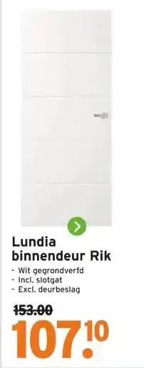 GAMMA Lundia binnendeur Rik aanbieding