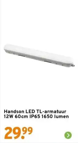 GAMMA Handson LED TL-armatuur 12W 60cm IP65 1650 lumen aanbieding