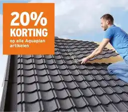 GAMMA 20% KORTING op alle Aquaplan artikelen aanbieding