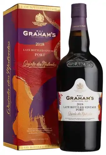Gall & Gall Graham's Malvedos Late Bottled Vintage 2018 75CL Port en sherry aanbieding
