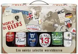 Gall & Gall World of Beers Cadeauverpakking 6X30CL Bier aanbieding