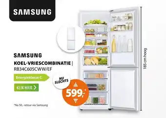 Expert Samsung RB34C605CWW/EF aanbieding