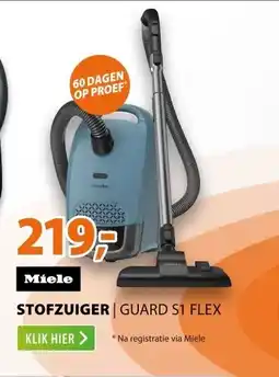 Expert Miele Guard S1 Flex Blauw aanbieding