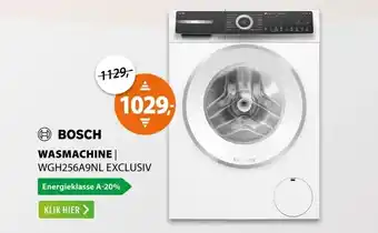 Expert Bosch WGH256A9NL EXCLUSIV aanbieding