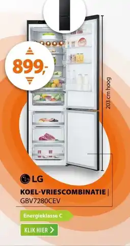 Expert LG GBV7280CEV aanbieding